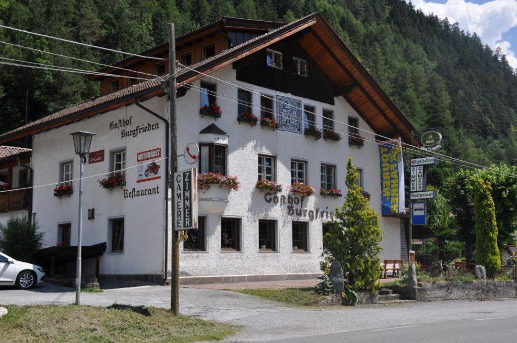 Hotel Burgfrieden Vipiteno Exterior foto